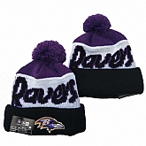 Baltimore Ravens Team Logo Knit Hat YD (4),baseball caps,new era cap wholesale,wholesale hats